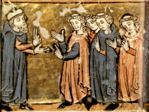 Cena da Universidade Medieval